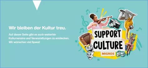 Support Migros Culture